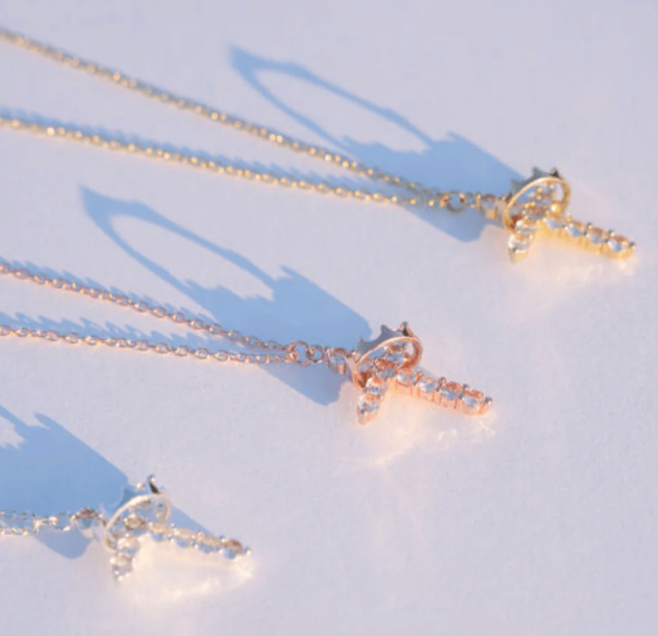 Crown & Cross Faith Necklace