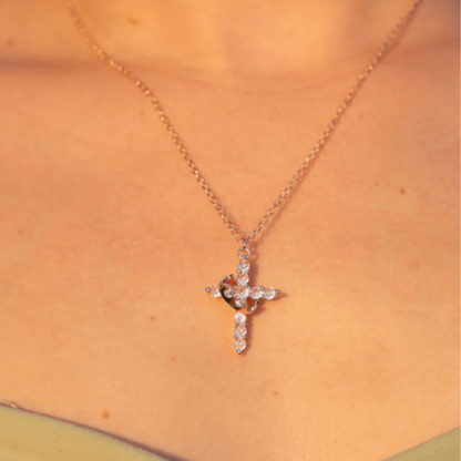 Crown & Cross Faith Necklace