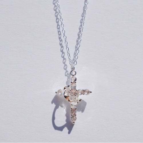 Crown & Cross Faith Necklace